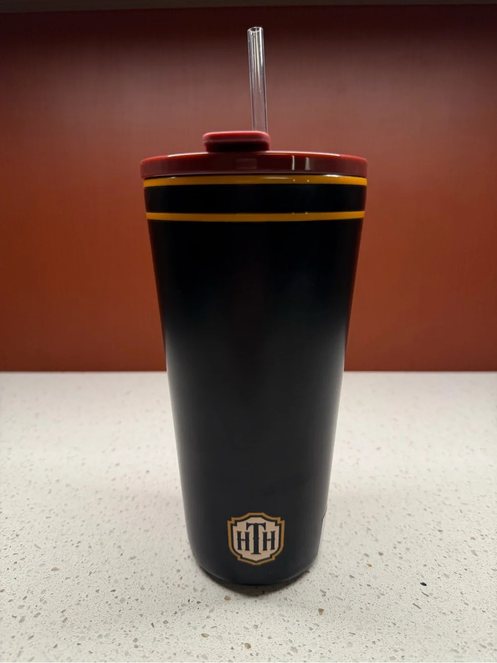 NEW DISNEY HOLLYWOOD TOWER HOTEL 19oz STAINLESS STEEL TUMBLER “DROP IN ANY TIME”